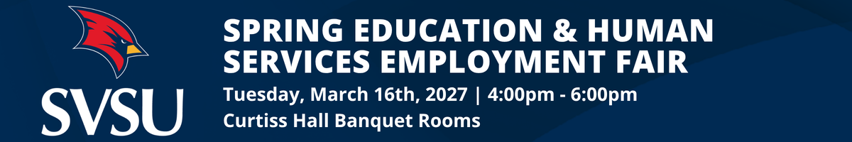 Spring Education & Human Services Fair - March 16, 2027